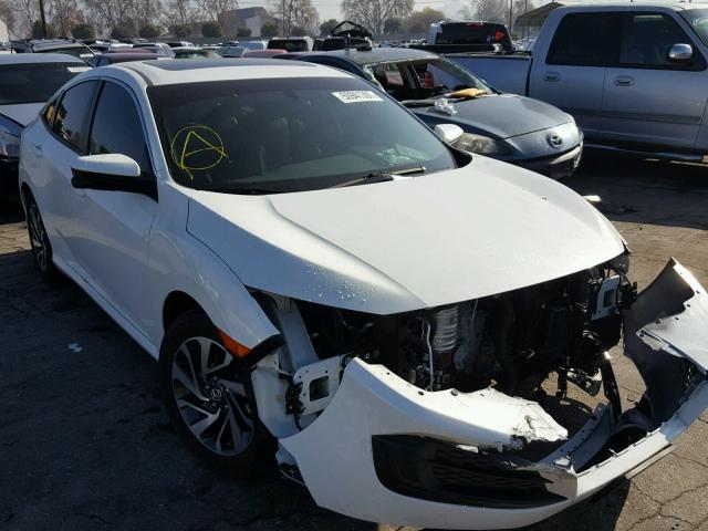 2HGFC2F7XGH563663 - 2016 HONDA CIVIC EX WHITE photo 1