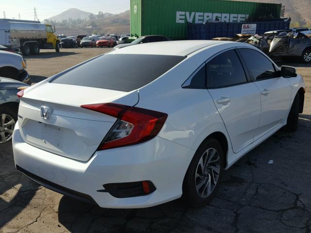 2HGFC2F7XGH563663 - 2016 HONDA CIVIC EX WHITE photo 4