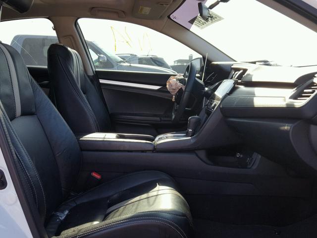 2HGFC2F7XGH563663 - 2016 HONDA CIVIC EX თეთრი ფოტო 5