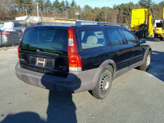 YV1SZ59H941140787 - 2004 VOLVO XC70 BLACK photo 4