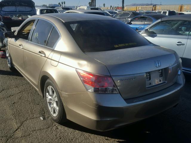 JHMCP26448C077252 - 2008 HONDA ACCORD LXP GOLD photo 3