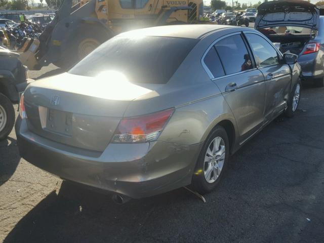 JHMCP26448C077252 - 2008 HONDA ACCORD LXP GOLD photo 4