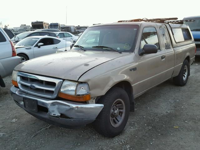 1FTYR14VXXPB36772 - 1999 FORD RANGER SUP TAN photo 2