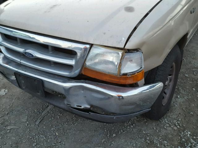 1FTYR14VXXPB36772 - 1999 FORD RANGER SUP TAN photo 9