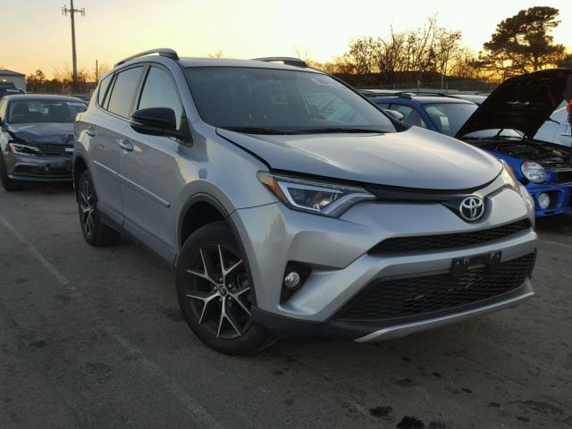 2T3JFREV6GW480126 - 2016 TOYOTA RAV4 SE SILVER photo 1