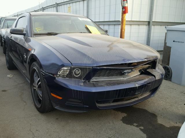 1ZVBP8AN6A5119315 - 2010 FORD MUSTANG BLUE photo 1