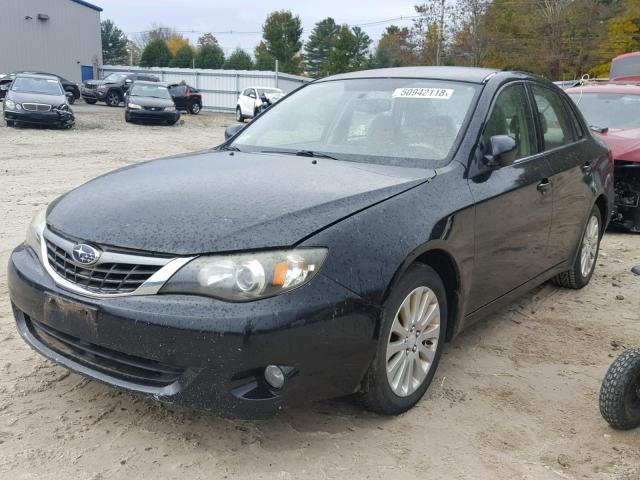 JF1GE61678H503887 - 2008 SUBARU IMPREZA 2. BLACK photo 2