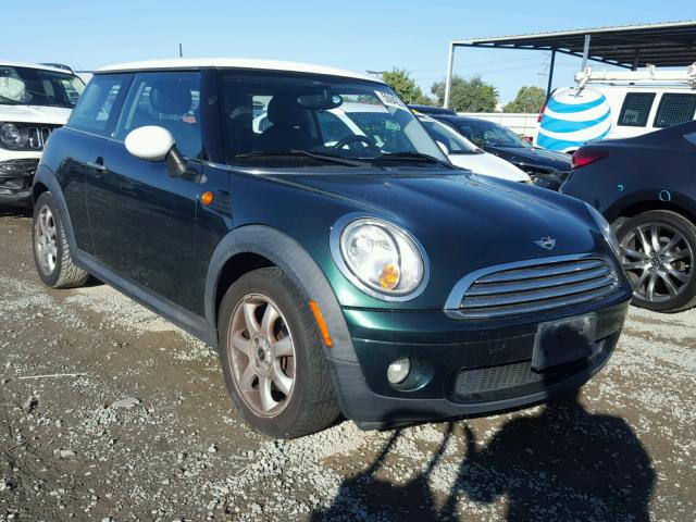 WMWMF33527TL67027 - 2007 MINI COOPER GREEN photo 1