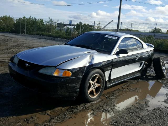 1FAFP42XXWF244693 - 1998 FORD MUSTANG GT TWO TONE photo 2