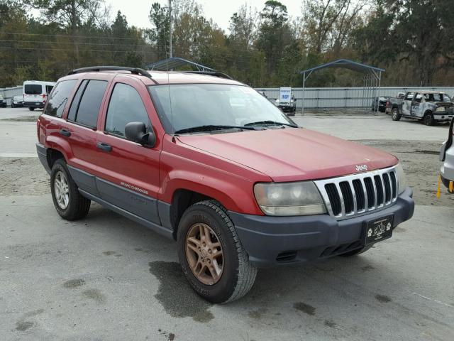 1J4GW48S73C558922 - 2003 JEEP GRAND CHER RED photo 1