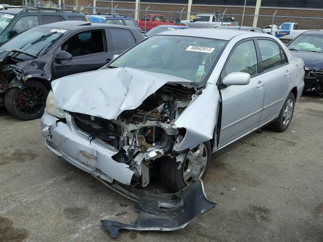 1NXBR32E25Z546691 - 2005 TOYOTA COROLLA CE SILVER photo 10