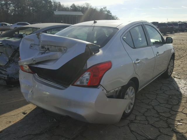 3N1CN7AP1CL922113 - 2012 NISSAN VERSA S SILVER photo 4