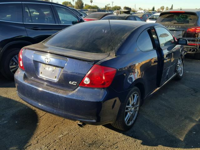 JTKDE167070169726 - 2007 TOYOTA SCION TC BLUE photo 4