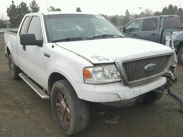 1FTPX14545FA69820 - 2005 FORD F150 WHITE photo 1