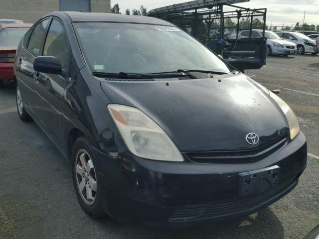 JTDKB20U840016955 - 2004 TOYOTA PRIUS BLACK photo 1