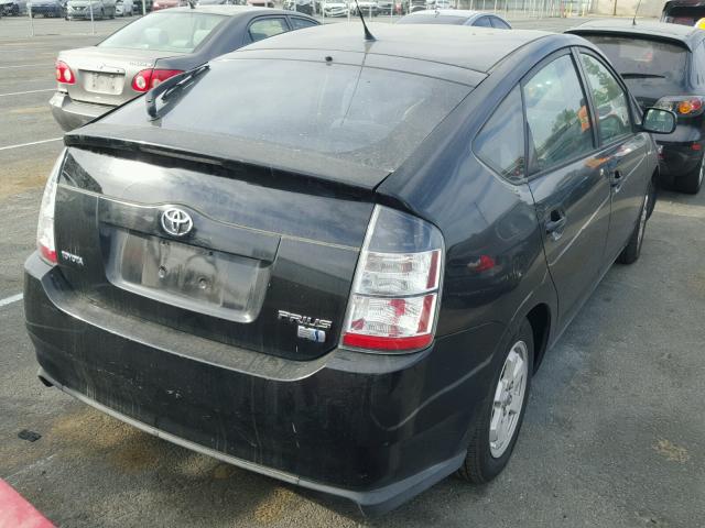 JTDKB20U840016955 - 2004 TOYOTA PRIUS BLACK photo 4