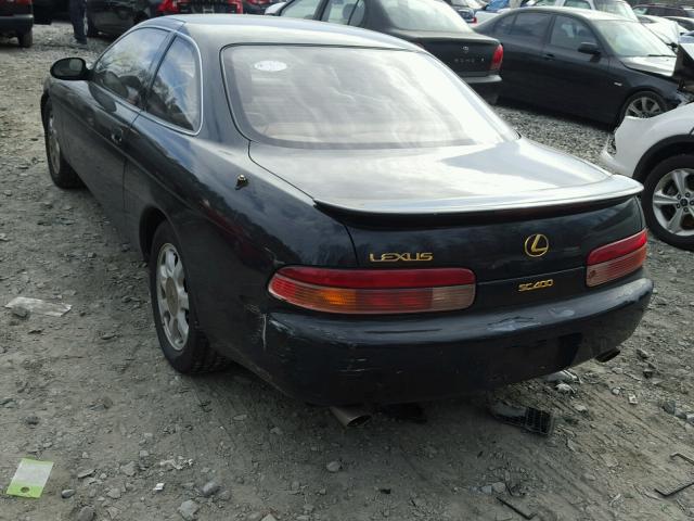 JT8CH32Y8T0051727 - 1996 LEXUS SC 400 BLACK photo 3