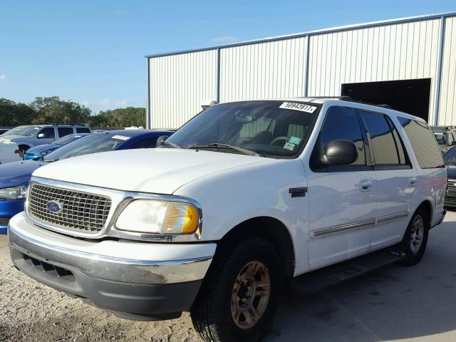 1FMRU1569YLC24808 - 2000 FORD EXPEDITION WHITE photo 2