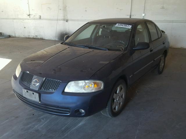 3N1CB51D26L498867 - 2006 NISSAN SENTRA 1.8 BLUE photo 2