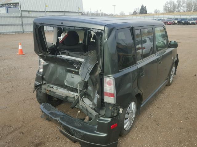 JTLKT324450176983 - 2005 TOYOTA SCION XB 绿色 照片 4