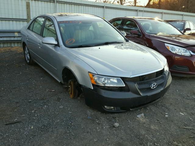 5NPEU46F76H026684 - 2006 HYUNDAI SONATA GLS SILVER photo 1