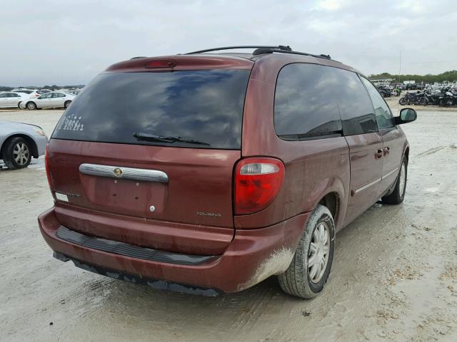 2A4GP54LX6R893377 - 2006 CHRYSLER TOWN & COU BURGUNDY photo 4