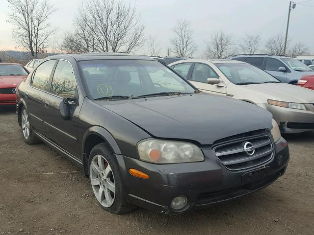 JN1DA31A12T313327 - 2002 NISSAN MAXIMA GLE CHARCOAL photo 1