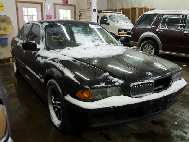 WBAGJ0335XDD73278 - 1999 BMW 750 IL BLACK photo 1