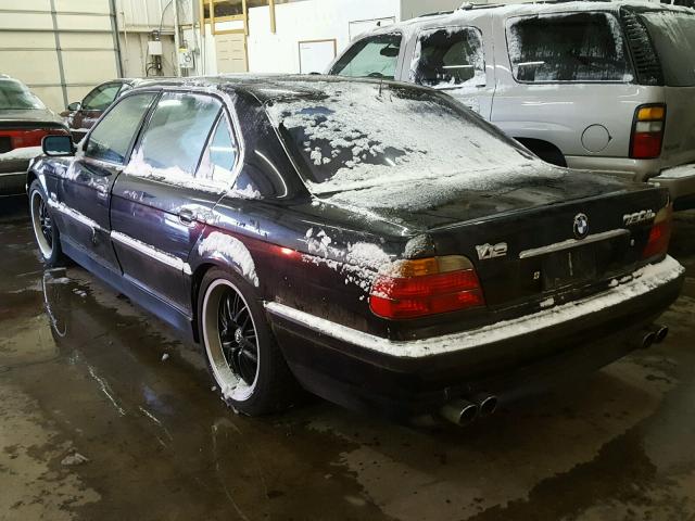 WBAGJ0335XDD73278 - 1999 BMW 750 IL BLACK photo 3