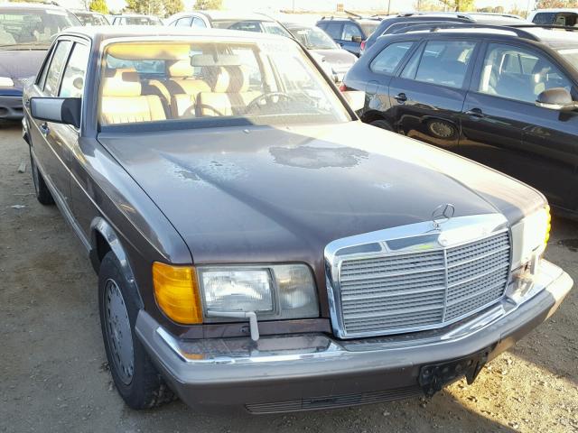 WDBCA35D6GA204229 - 1986 MERCEDES-BENZ 420 SEL BROWN photo 1