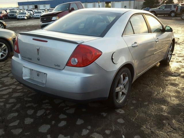 1G2ZG58NX74134098 - 2007 PONTIAC G6 BASE SILVER photo 4