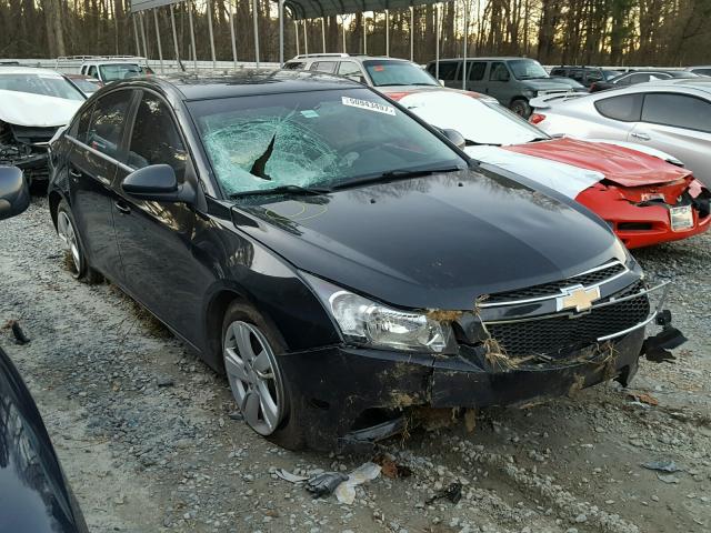 1G1P75SZ7E7451761 - 2014 CHEVROLET CRUZE BLACK photo 1