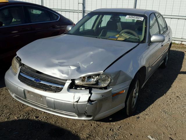 1G1NE52J33M675907 - 2003 CHEVROLET MALIBU LS SILVER photo 2