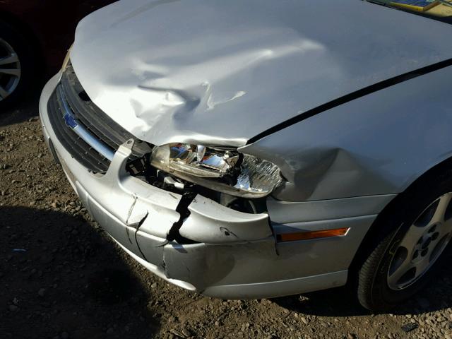 1G1NE52J33M675907 - 2003 CHEVROLET MALIBU LS SILVER photo 9