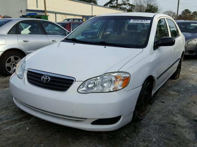 2T1BR32E47C819439 - 2007 TOYOTA COROLLA CE WHITE photo 2