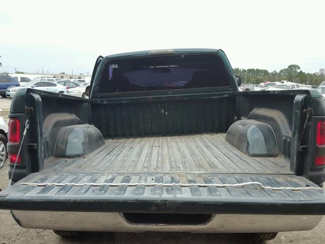 1B7HC16Y7XS146701 - 1999 DODGE RAM 1500 GREEN photo 9