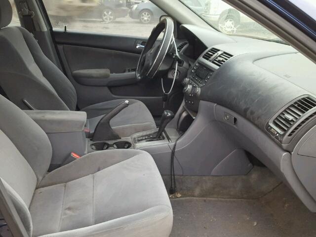 1HGCM56694A061231 - 2004 HONDA ACCORD EX BLUE photo 5