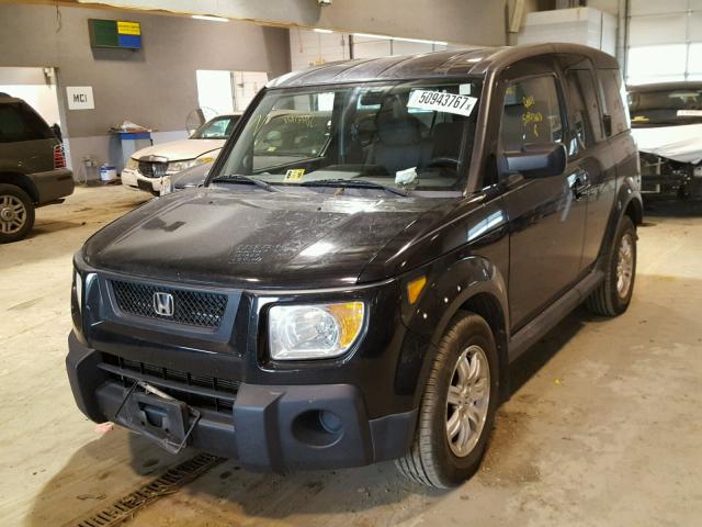 5J6YH18706L001251 - 2006 HONDA ELEMENT EX BLACK photo 2