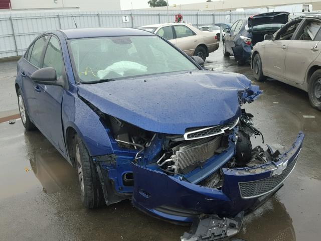 1G1PA5SG0D7258754 - 2013 CHEVROLET CRUZE LS BLUE photo 1