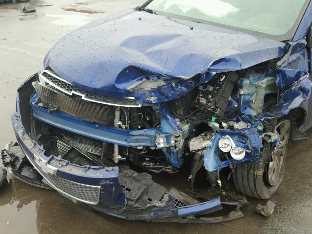 1G1PA5SG0D7258754 - 2013 CHEVROLET CRUZE LS BLUE photo 9