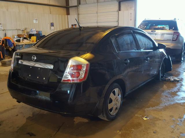 3N1AB6APXAL638373 - 2010 NISSAN SENTRA 2.0 BLACK photo 4