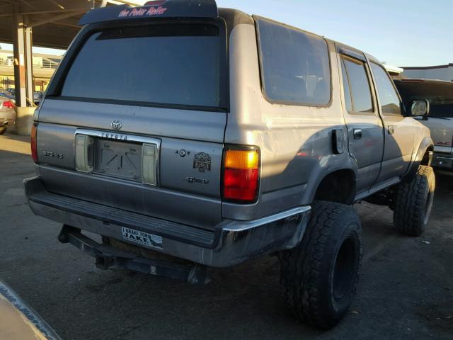 JT3VN39W7S0199989 - 1995 TOYOTA 4RUNNER VN GRAY photo 4