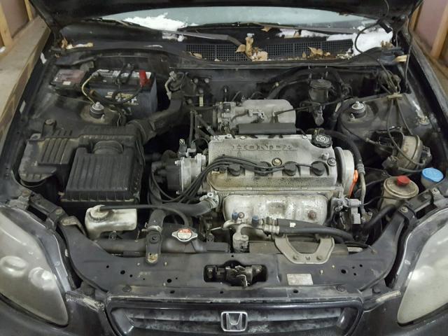 1HGEJ8243VL046379 - 1997 HONDA CIVIC EX 黑色 照片 7