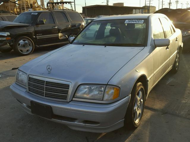 WDBHA24G5XA721100 - 1999 MERCEDES-BENZ C 230 SILVER photo 2