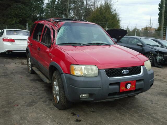 1FMCU04152KB96024 - 2002 FORD ESCAPE XLT RED photo 1