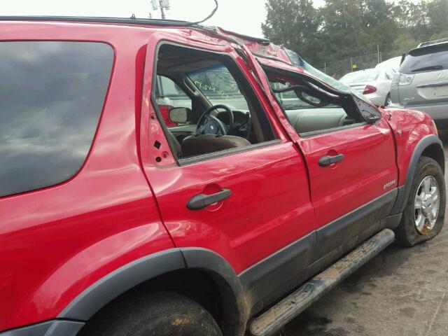 1FMCU04152KB96024 - 2002 FORD ESCAPE XLT RED photo 9