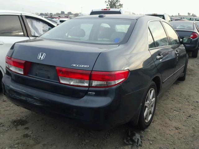 1HGCM66574A031108 - 2004 HONDA ACCORD EX GRAY photo 4