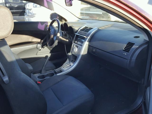 JTKDE177360141996 - 2006 TOYOTA SCION TC 栗色 照片 5