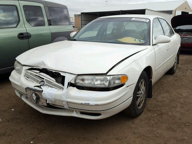 2G4WB52K231207705 - 2003 BUICK REGAL LS WHITE photo 2