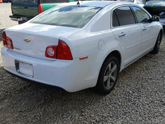 1G1ZC5E00CF290299 - 2012 CHEVROLET MALIBU 1LT WHITE photo 4